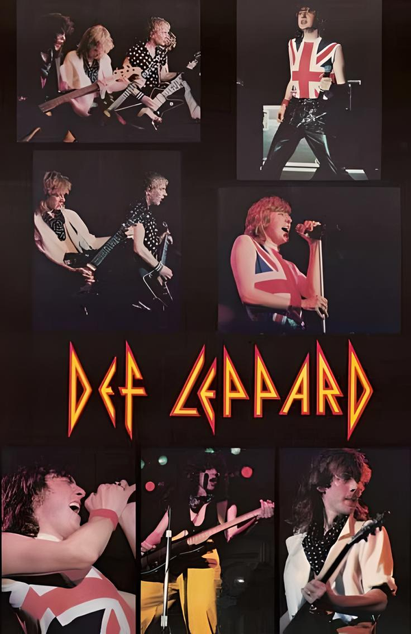 Def Leppard 24 Music Print  Concert Wall Art Memorabilia gift A5,A4,A3
