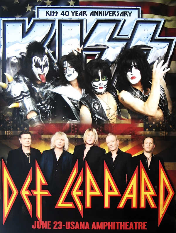 Def Leppard 9 Music Print  Concert Wall Art Memorabilia gift A5,A4,A3