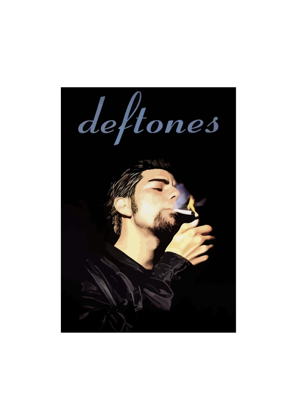 Deftones 003 Music Print  Concert Wall Art gift A5,A4,A3