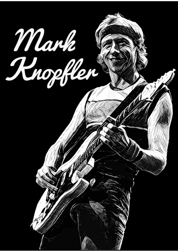 Dire Straits 5 Music Print  Concert Wall Art Memorabilia gift A5,A4,A3