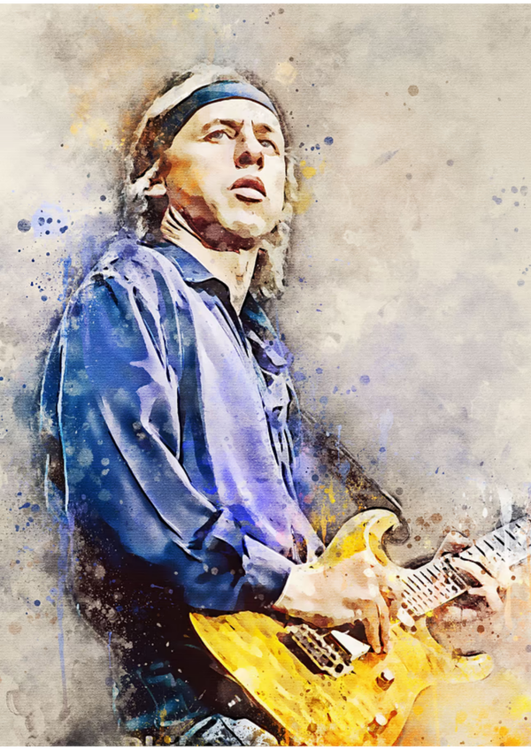 Dire Straits 7 Music Print  Concert Wall Art Memorabilia gift A5,A4,A3