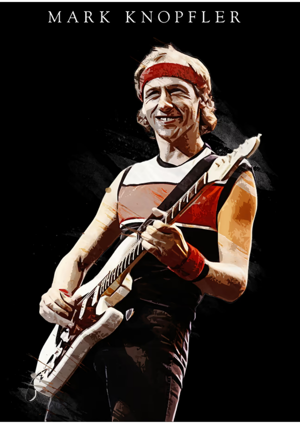 Dire Straits 9 Music Print  Concert Wall Art Memorabilia gift A5,A4,A3