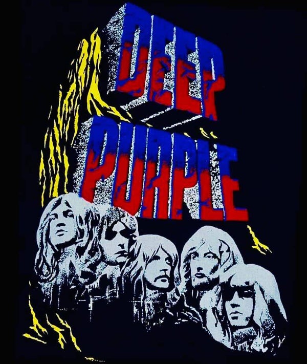 Deep Purple 7  Music Print  Concert Wall Art Memorabilia gift A5,A4,A3
