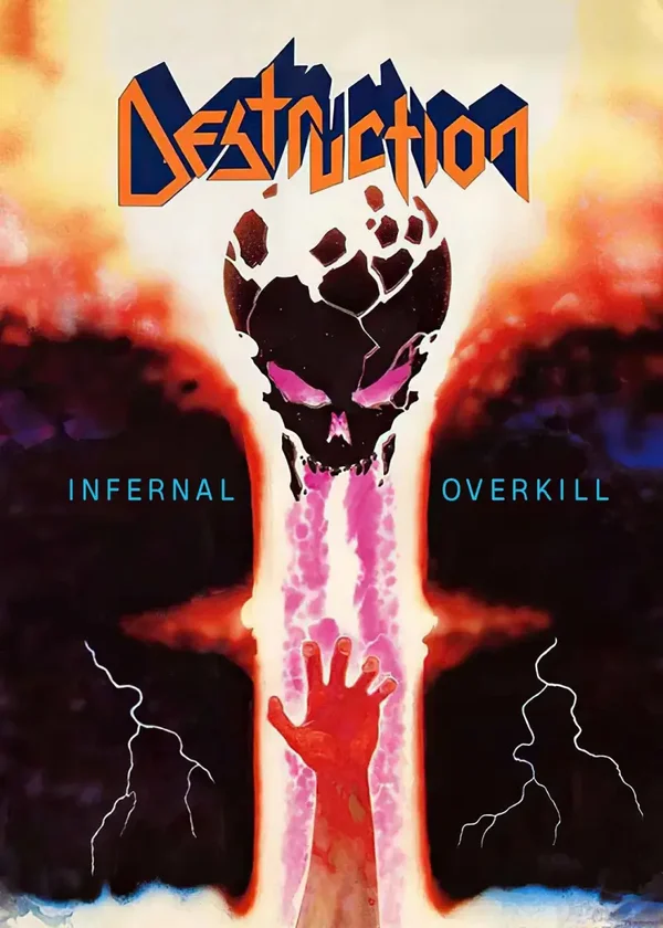 Destruction 3  Music Print  Concert Wall Art Memorabilia gift A5,A4,A3
