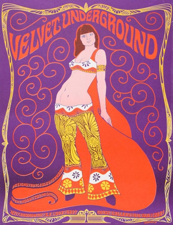 The Velvet Underground 3  Music Print  Concert Wall Art Memorabilia gift A5,A4,A3