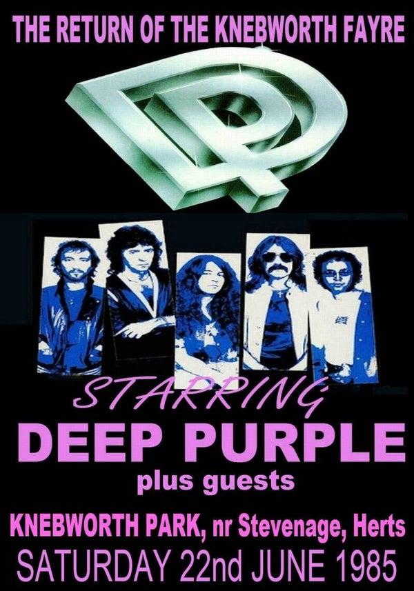 Deep Purple 8  Music Print  Concert Wall Art Memorabilia gift A5,A4,A3