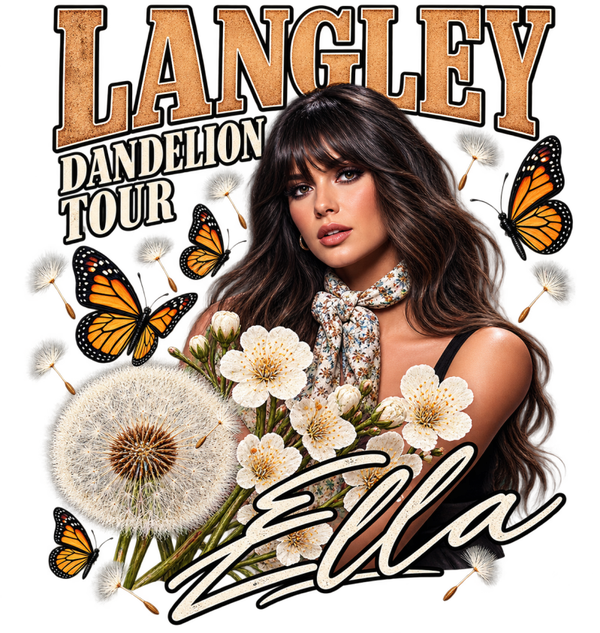 ELLA LANGLEY 12 FILES Sublimation  Digital Download