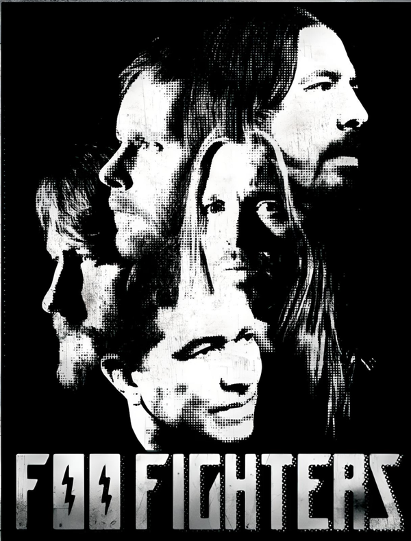 Foo Fighters 11 Music Print  Concert Wall Art Memorabilia gift A5,A4,A3
