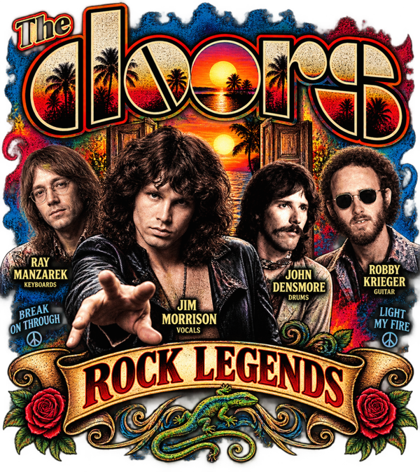 THE DOORS ROCK LEGENDS #429 Sublimation  Digital Download