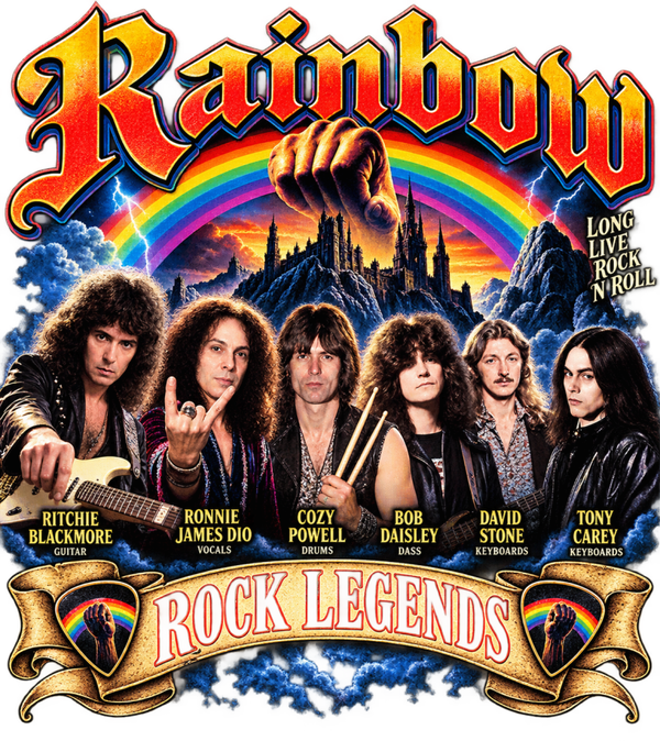 RAINBOW ROCK LEGENDS #430 Sublimation  Digital Download