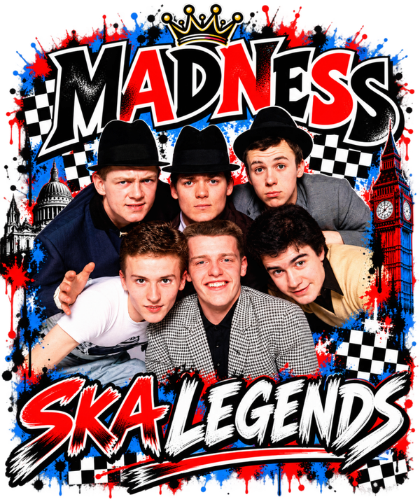 MADNESS SKA LEGENDS #431 Sublimation  Digital Download