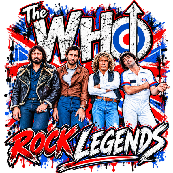 THE WHO ROCK LEGENDS #432 Sublimation  Digital Download