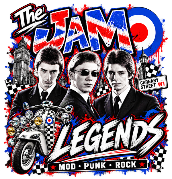 THE JAM LEGENDS #433 Sublimation  Digital Download
