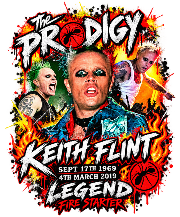 KEITH FLINT LEGENDS #436 Sublimation  Digital Download