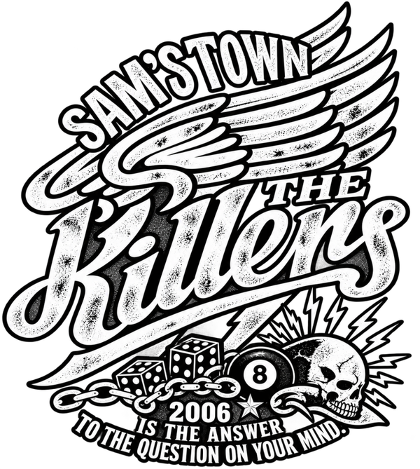 THE KILLERS SAM'S TOWN #445 Sublimation  Digital Download