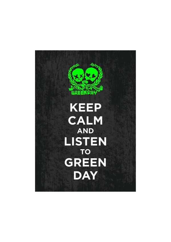 Green day 010 Music Print  Concert Wall Art Memorabilia gift A5,A4,A3
