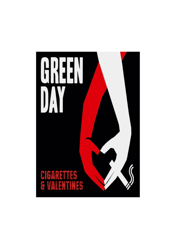 Green day 018 Music Print  Concert Wall Art Memorabilia gift A5,A4,A3