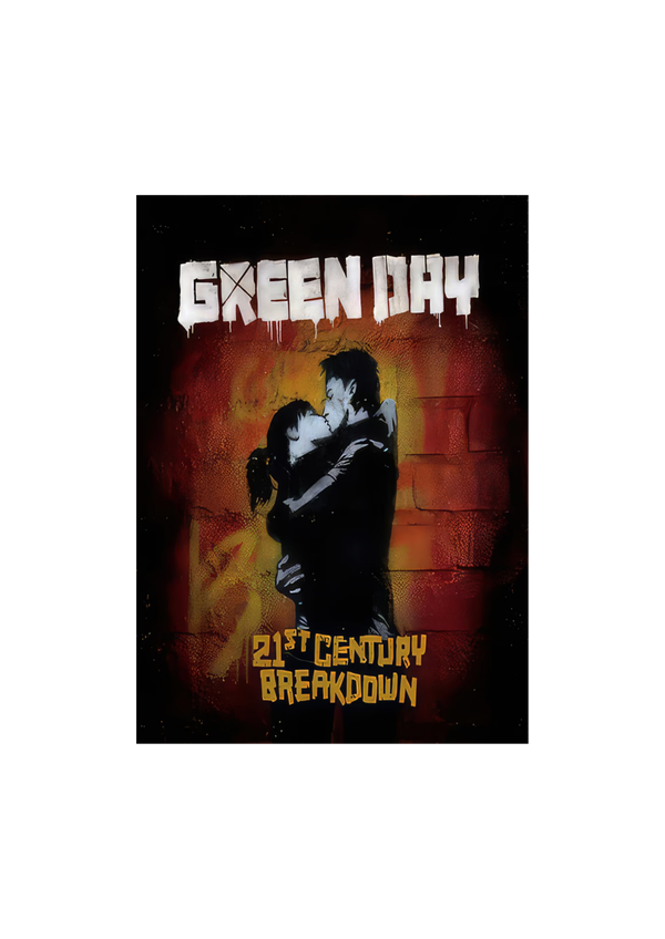 Green day 024 Music Print  Concert Wall Art Memorabilia gift A5,A4,A3
