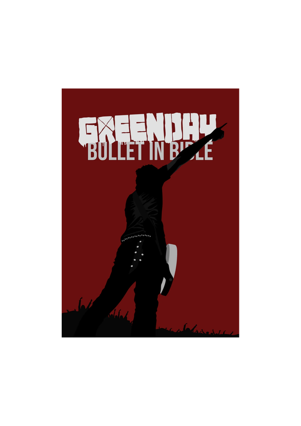 Green day 025 Music Print  Concert Wall Art Memorabilia gift A5,A4,A3