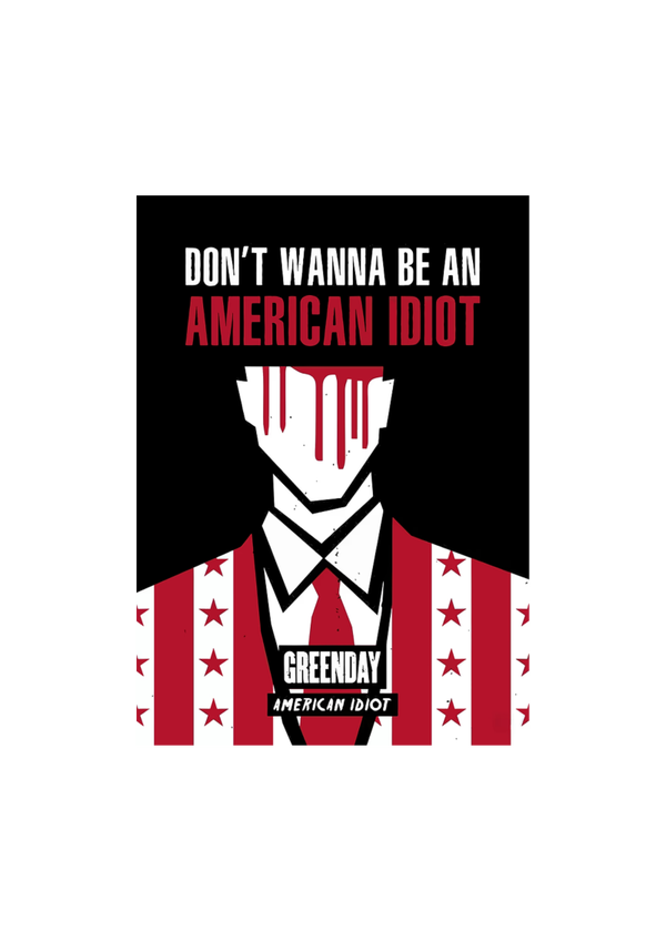 Green day 031 Music Print  Concert Wall Art Memorabilia gift A5,A4,A3