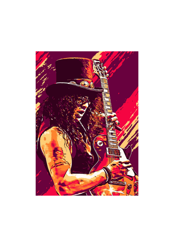 Guns n Roses 18 Music Print  Concert Wall Art Memorabilia gift A5,A4,A3