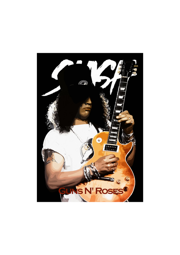Guns n Roses 19 Music Print  Concert Wall Art Memorabilia gift A5,A4,A3