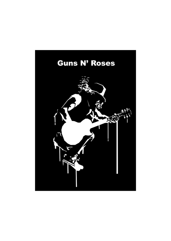 Guns n Roses 32  Music Print  Concert Wall Art Memorabilia gift A5,A4,A3