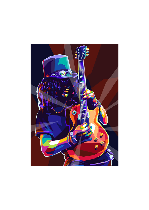 Guns n Roses 40 Music Print  Concert Wall Art Memorabilia gift A5,A4,A3