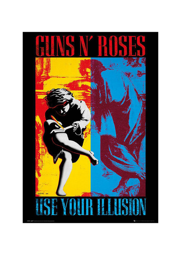 Guns n Roses 46 Music Print  Concert Wall Art Memorabilia gift A5,A4,A3