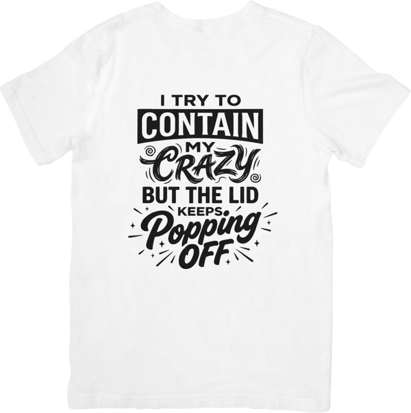 Fun/Humour 12  Unisex Fit for Men & Women Quality Cotton T-Shirt Black