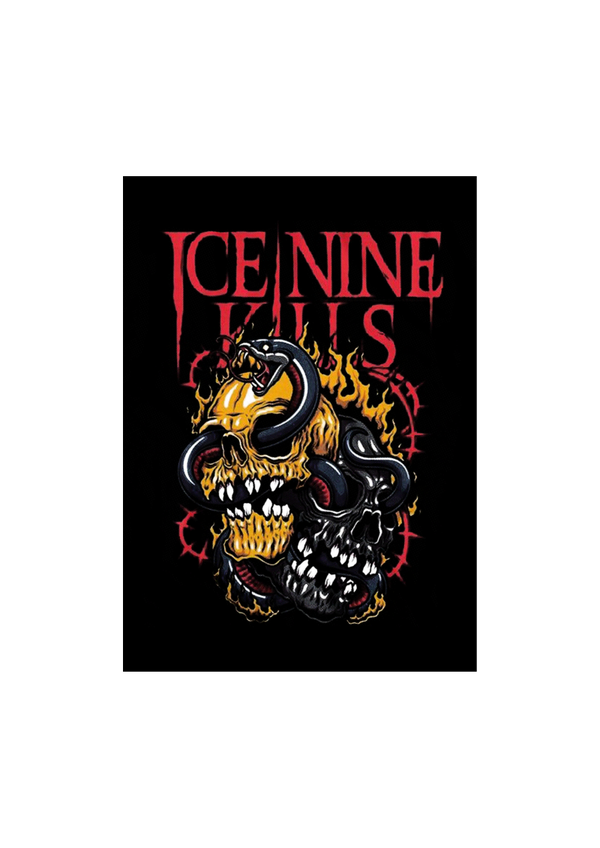 Ice nine kills 3 Music Print  Concert Wall Art Memorabilia gift A5,A4,A3