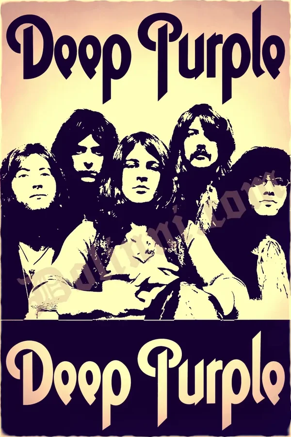 Deep Purple 9  Music Print  Concert Wall Art Memorabilia gift A5,A4,A3
