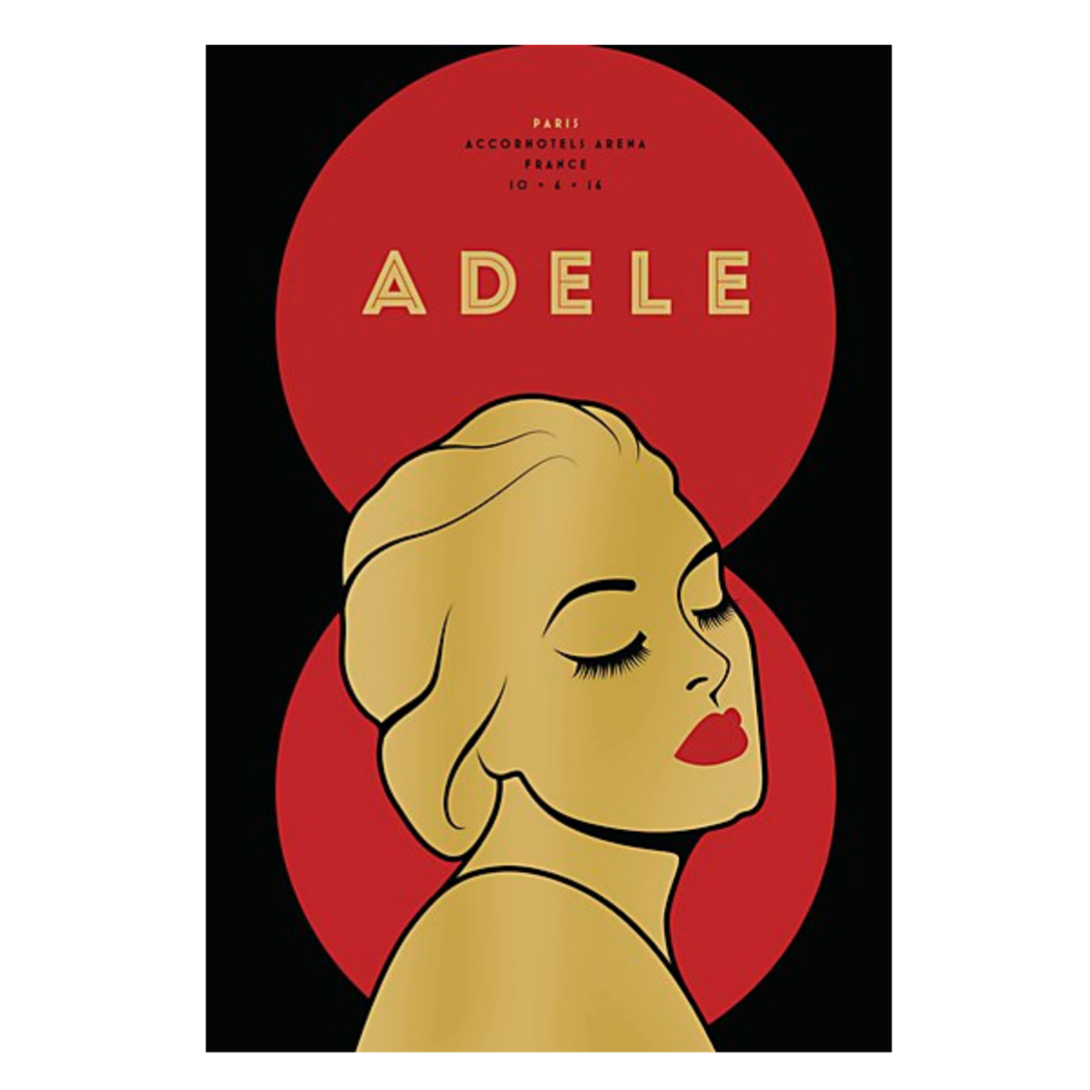 Adele 10 Music Print  Concert Wall Art Memorabilia gift A5,A4,A3