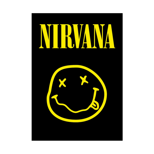 Nirvana 14 Music Print  Concert Wall Art Memorabilia gift A5,A4,A3