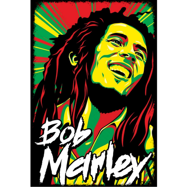 Bob Marley 5 Music Print  Concert Wall Art Memorabilia gift A5,A4,A3