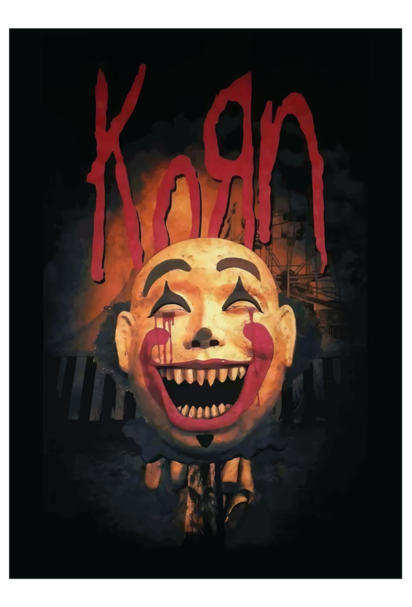 Korn 30  Music Print  Concert Wall Art Memorabilia gift A5,A4,A3