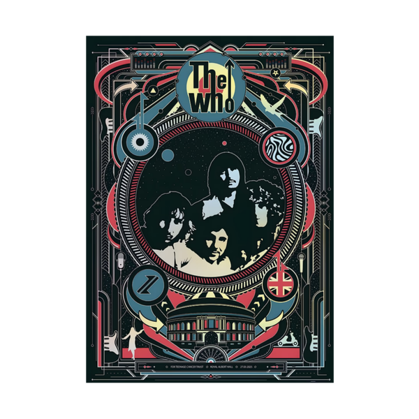The Who 20 Music Print  Concert Wall Art Memorabilia gift A5,A4,A3