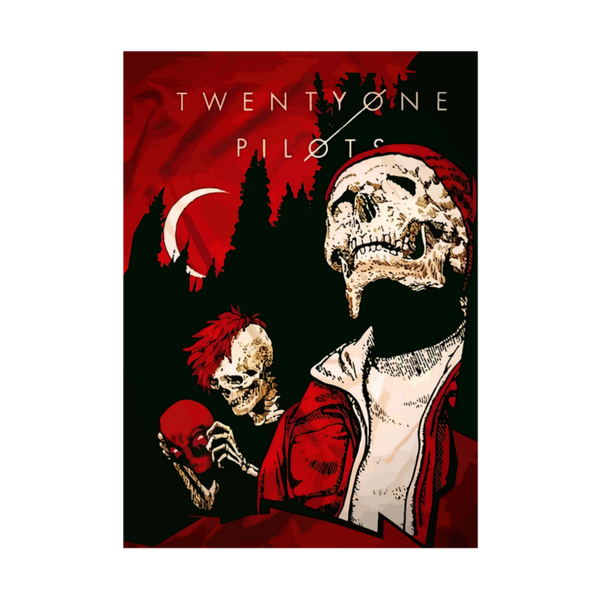 Twenty on Pilots 15 Music Print  Concert Wall Art Memorabilia gift A5,A4,A3
