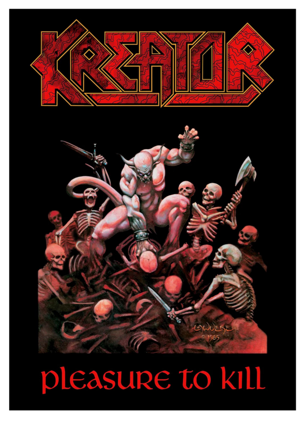 Kreator 1 Music Print  Concert Wall Art Memorabilia gift A5,A4,A3
