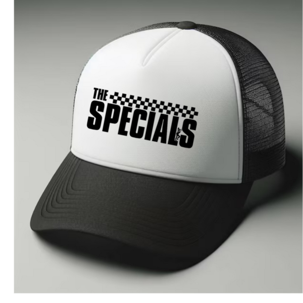 The Specials Black and white trucker hat mesh cap Music, Birthday Gift one size