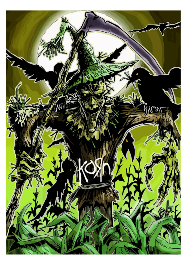Korn 37  Music Print  Concert Wall Art Memorabilia gift A5,A4,A3