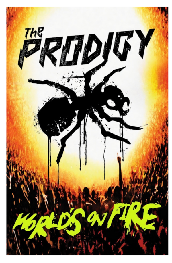 The Prodigy 12 Music Print  Concert Wall Art Memorabilia gift A5,A4,A3