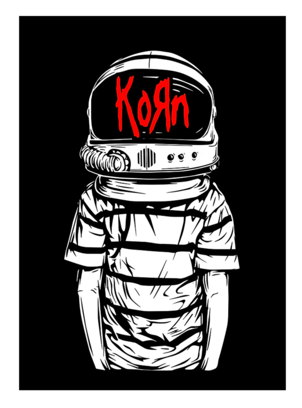 Korn 19  Music Print  Concert Wall Art Memorabilia gift A5,A4,A3