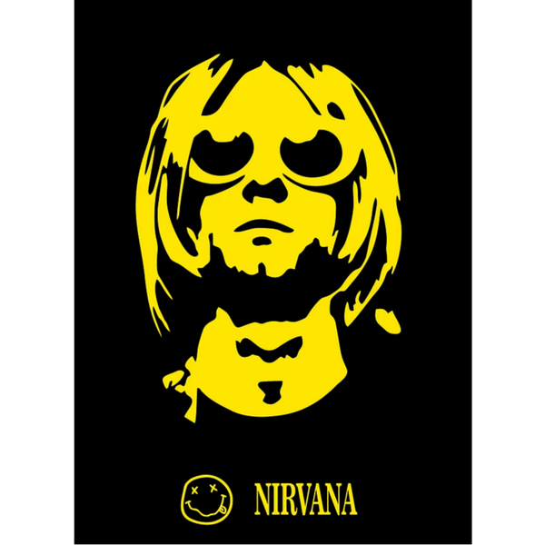 Nirvana 3 Music Print  Concert Wall Art Memorabilia gift A5,A4,A3