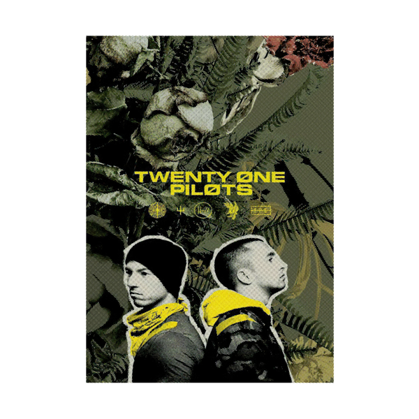 Twenty on Pilots 11 Music Print  Concert Wall Art Memorabilia gift A5,A4,A3