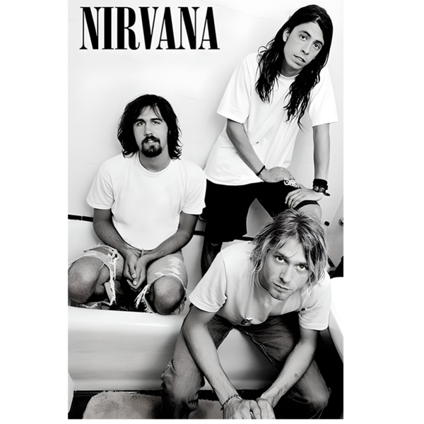 Nirvana 26 Music Print  Concert Wall Art Memorabilia gift A5,A4,A3