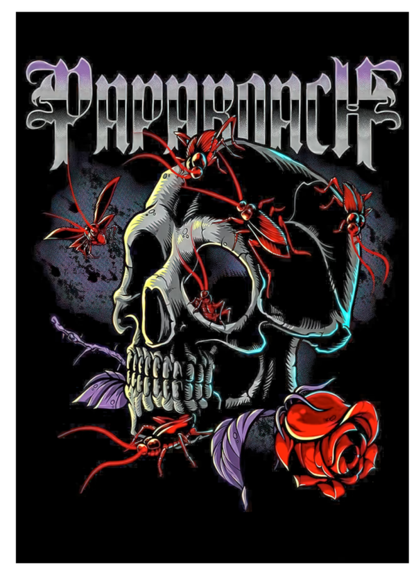 Papa Roach 1 Music Print  Concert Wall Art Memorabilia gift A5,A4,A3