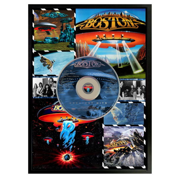 Boston 3 Music Print  Concert Wall Art Memorabilia gift A5,A4,A3