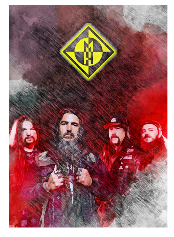 Machine Head 3 Music Print  Concert Wall Art Memorabilia gift A5,A4,A3