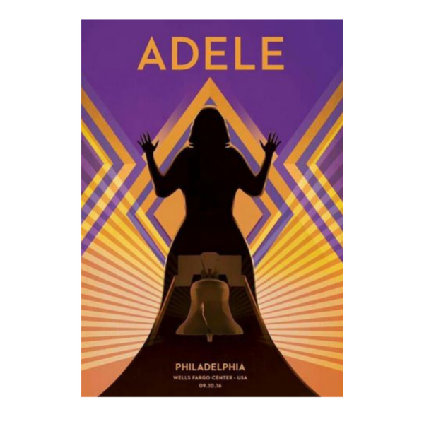 Adele 7 Music Print  Concert Wall Art Memorabilia gift A5,A4,A3
